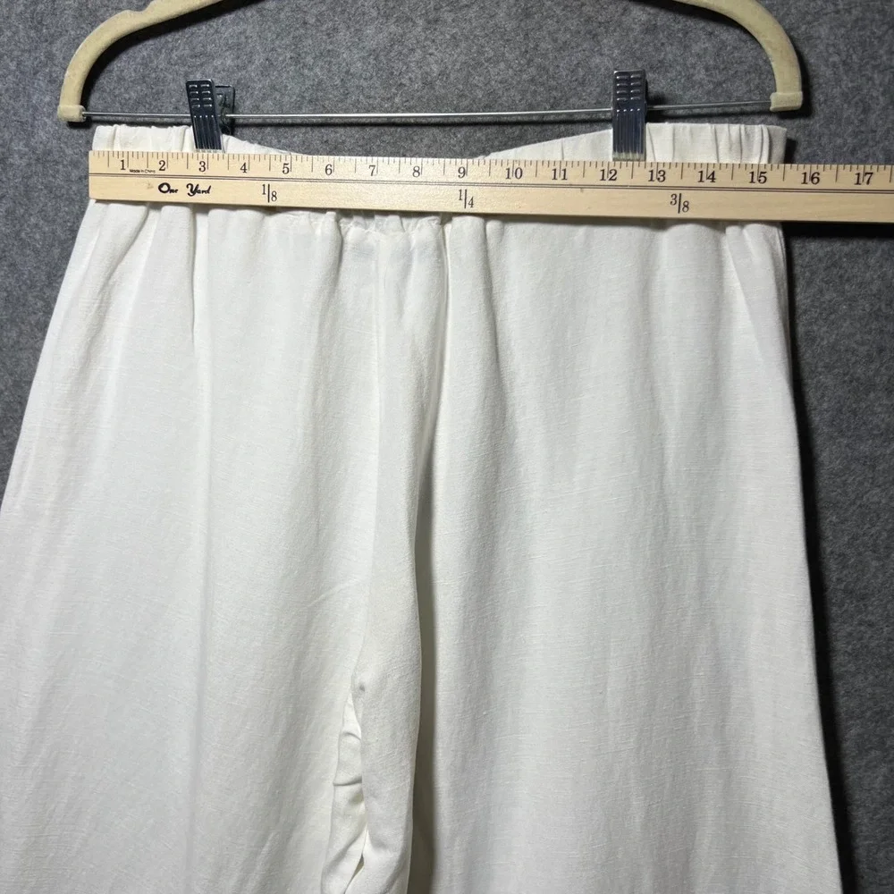 Karen Kane Womens White Wide Leg Palazzo Pants Size S Small - Picture 3 of 7